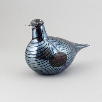 A glass bird by Oiva Toikka, Nuutajärvi.