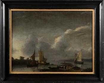 REGNIER NOOMS ZEEMAN, hans art. Bär signatur. Olja på duk 49,5 x 66 cm.