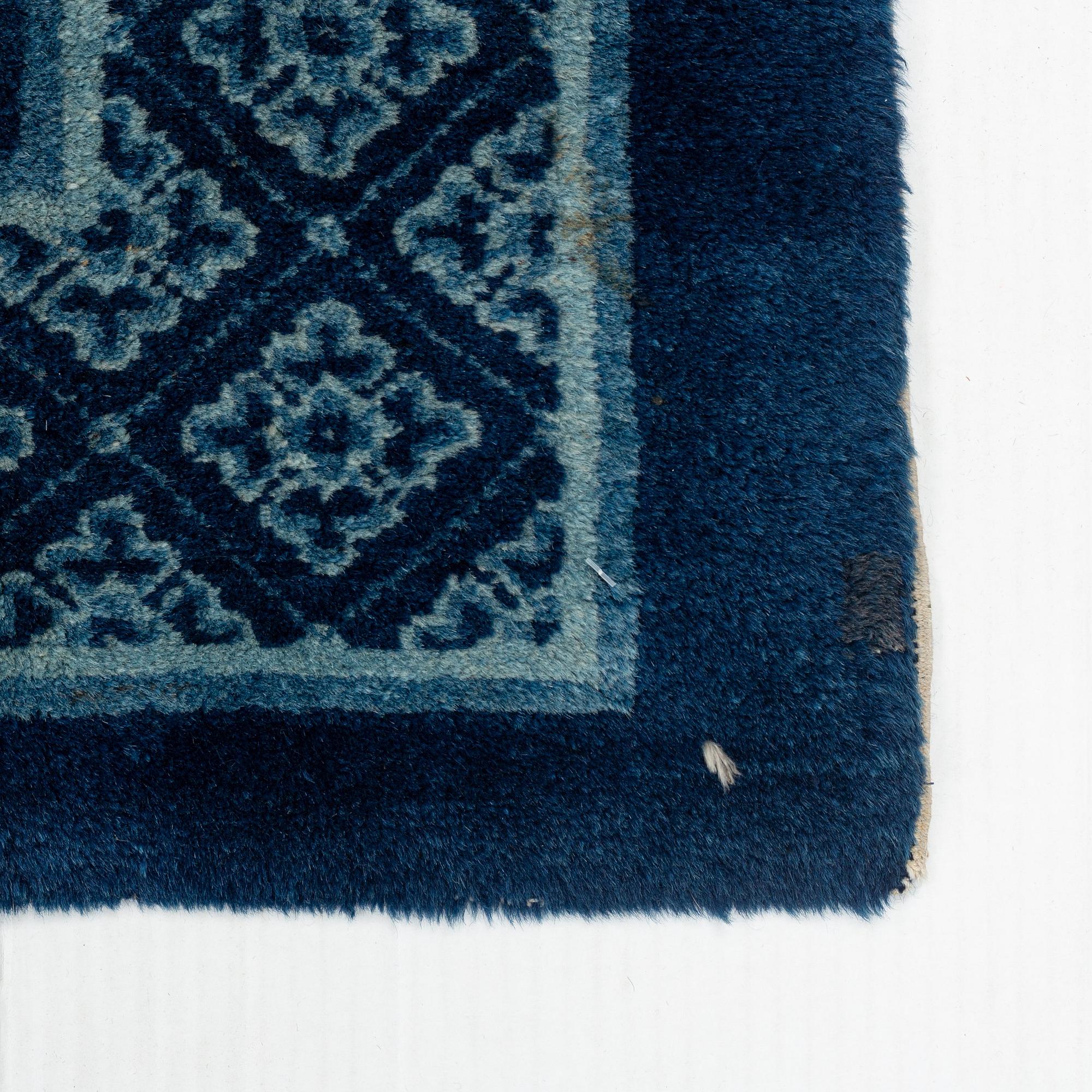 Matta, semiantik Baotou, Kina, figural, ca 260,5 x 184,5 cm.