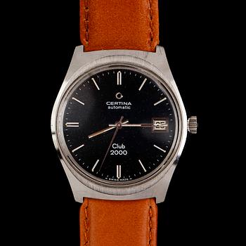 ARMBANDSUR, stål, Certina automatic club 2000.