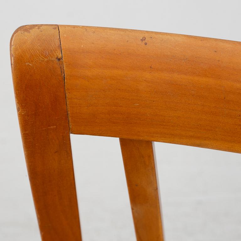 Carl Malmsten, eight 'Pyramid' chairs, second part of the 20th century.