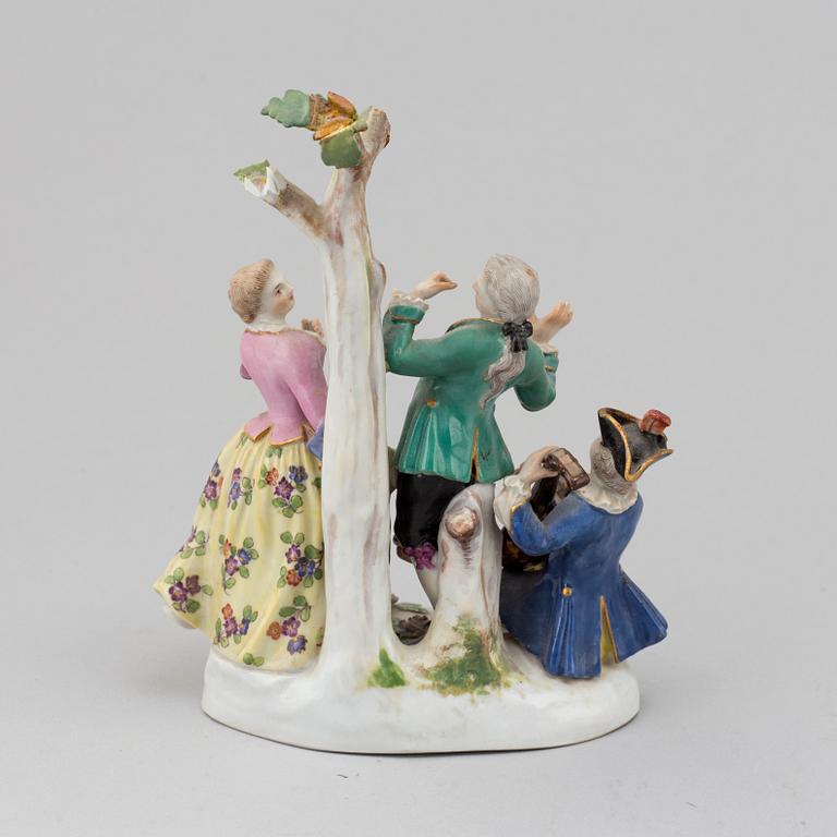 A Meissen figure group, early 20th century.