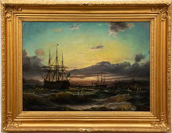 Adolf Nordling, Marin med svenskflaggade fartyg.