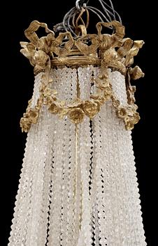 LJUSKRONA, eklekticism, 1800-talets slut. Höjd: 104 cm.
