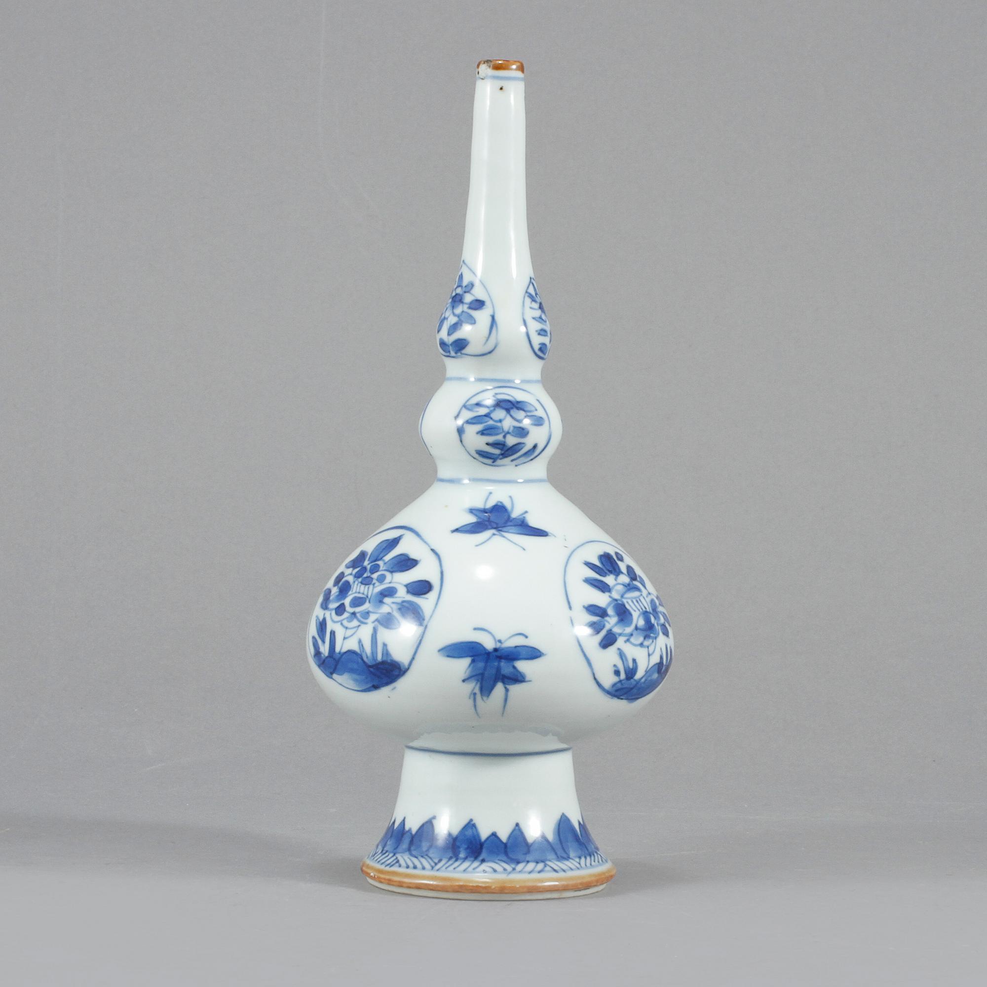 VATTENDROPPARE, porslin, Kina, Kangxi/Yongzheng, 1700-talets första hälft.