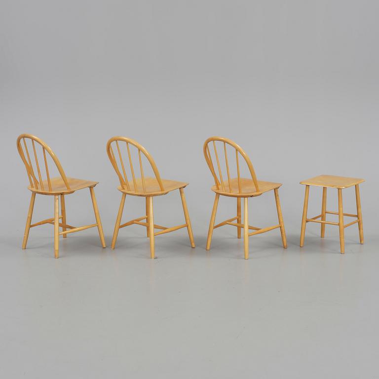 STOLAR OCH PALL, 4 delar, Edsbyverken, 1900-talets andra hälft.