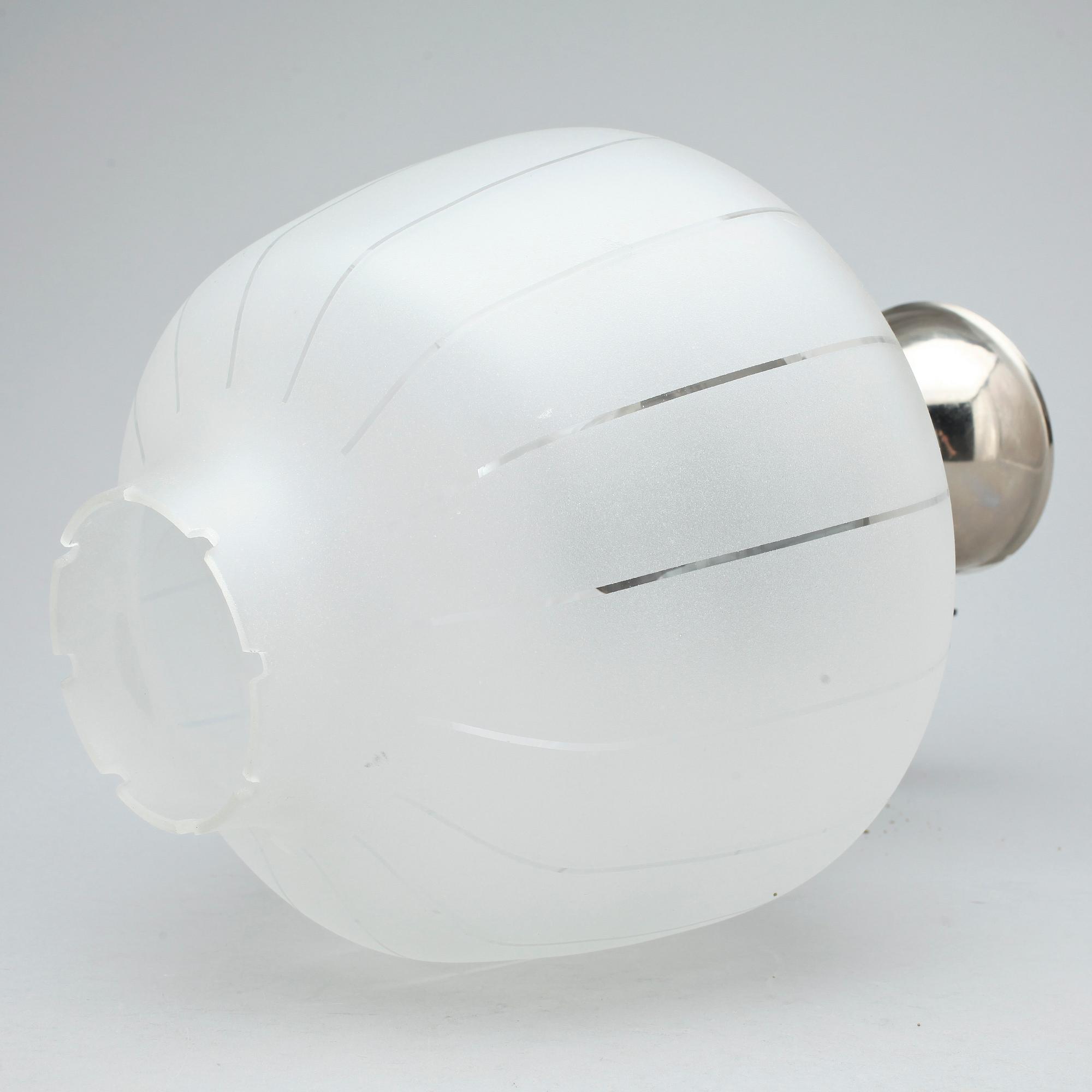 TAKLAMPA, funkis, 1930/40-tal. Höjd 37 cm.