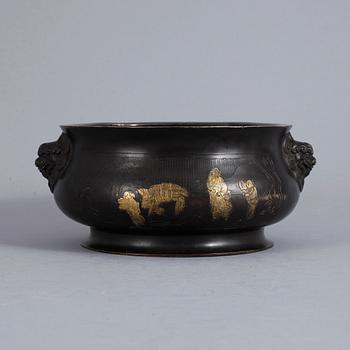 RÖKELSEKAR, brons, Kina.