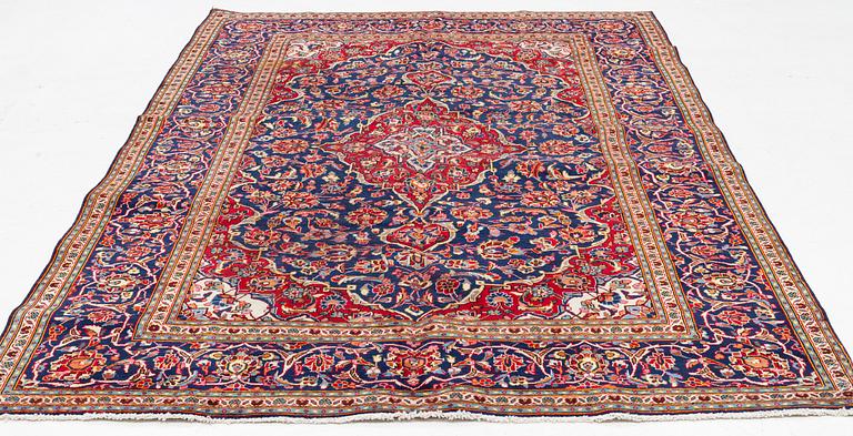 Carpet, Keshan, approx. 316 x 198 cm.
