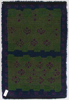 Lea Vehmanen-Tennberg, A rya rug, for Ryijypalvelu. Circa 170 x 110 cm.