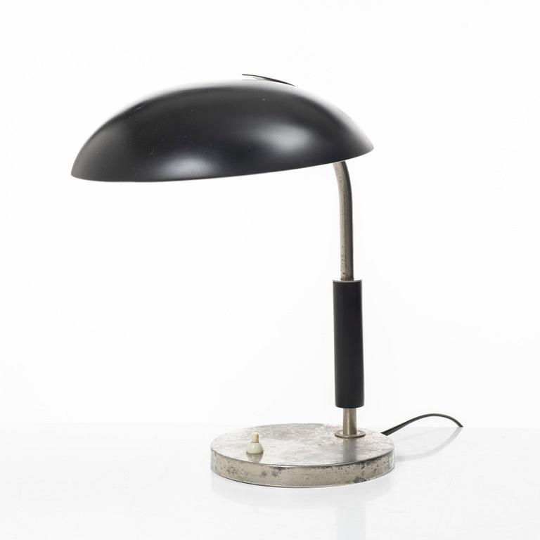 Harald Notini, a table lamp, model "15091 A", Arvid Böhlmarks Lampfabrik, Stockholm, 1930s.