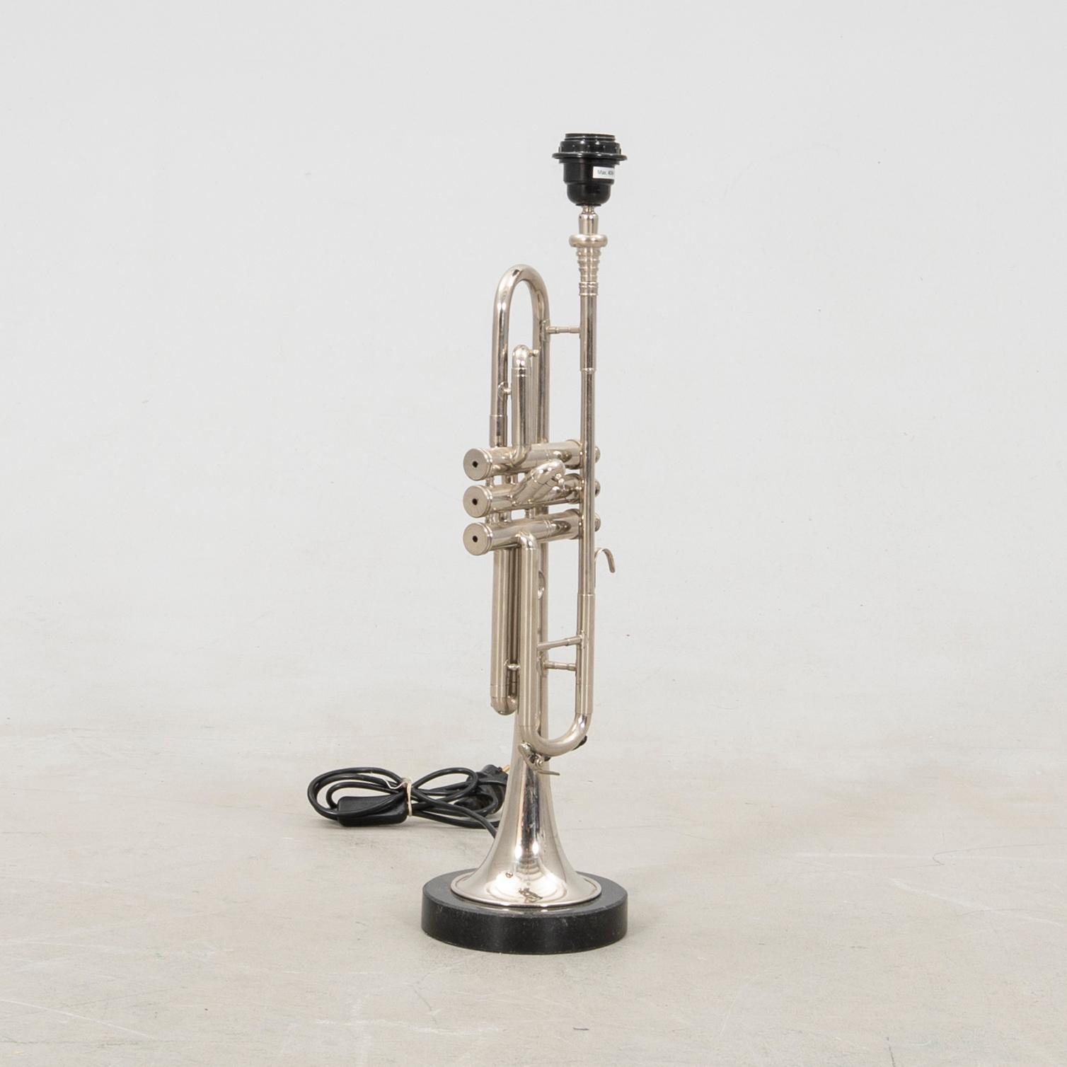 Table lamp, late 20th century.