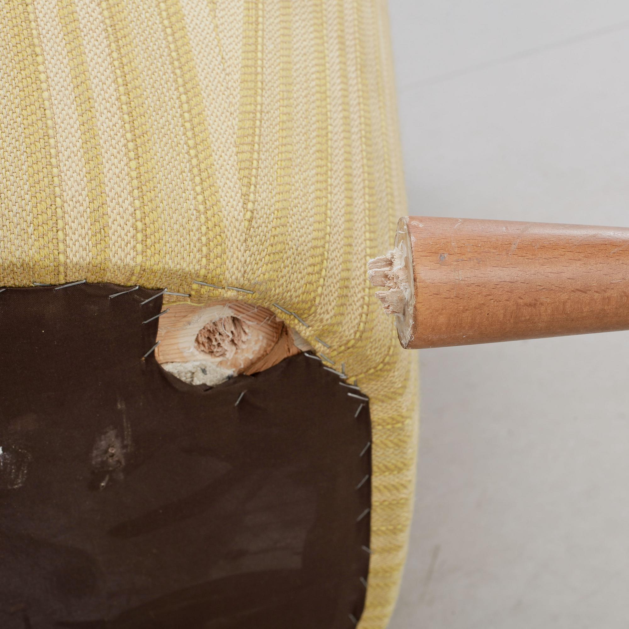 FÅTÖLJ, "Hemmakväll", Carl Malmsten, omkring 1900-talets mitt.