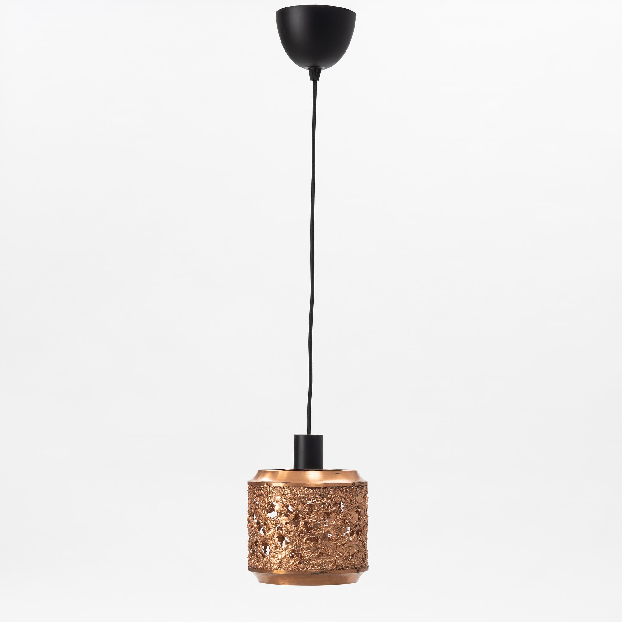 Tukiainen Aimo Ossi Kalevi, a ceiling light, Oy Moonlight Ltd, Finland 1970s.