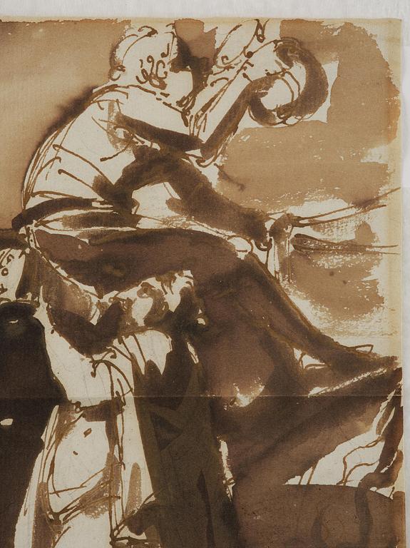 Johan Tobias Sergel, "Den dygdiga Hem Resan".