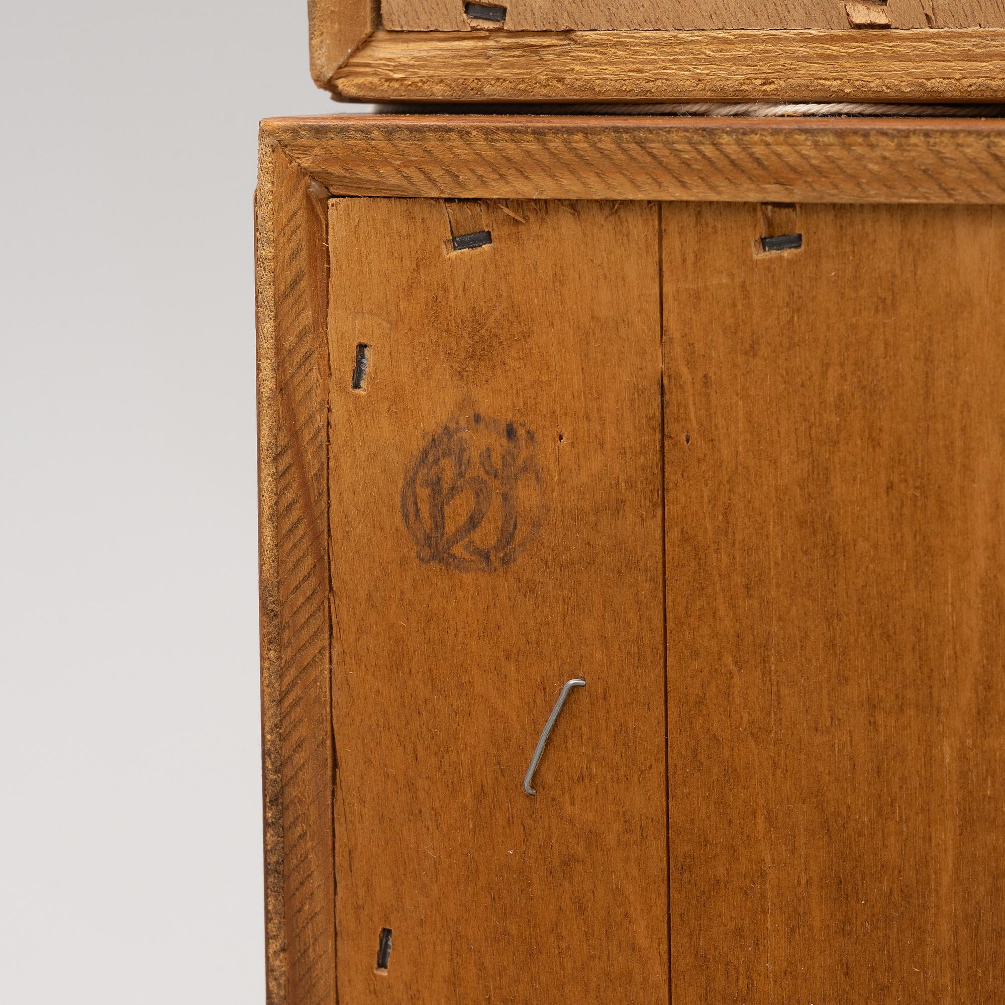 Alf Svensson, bookcase, Bjästa cabinetmaker's factory, 1960s.