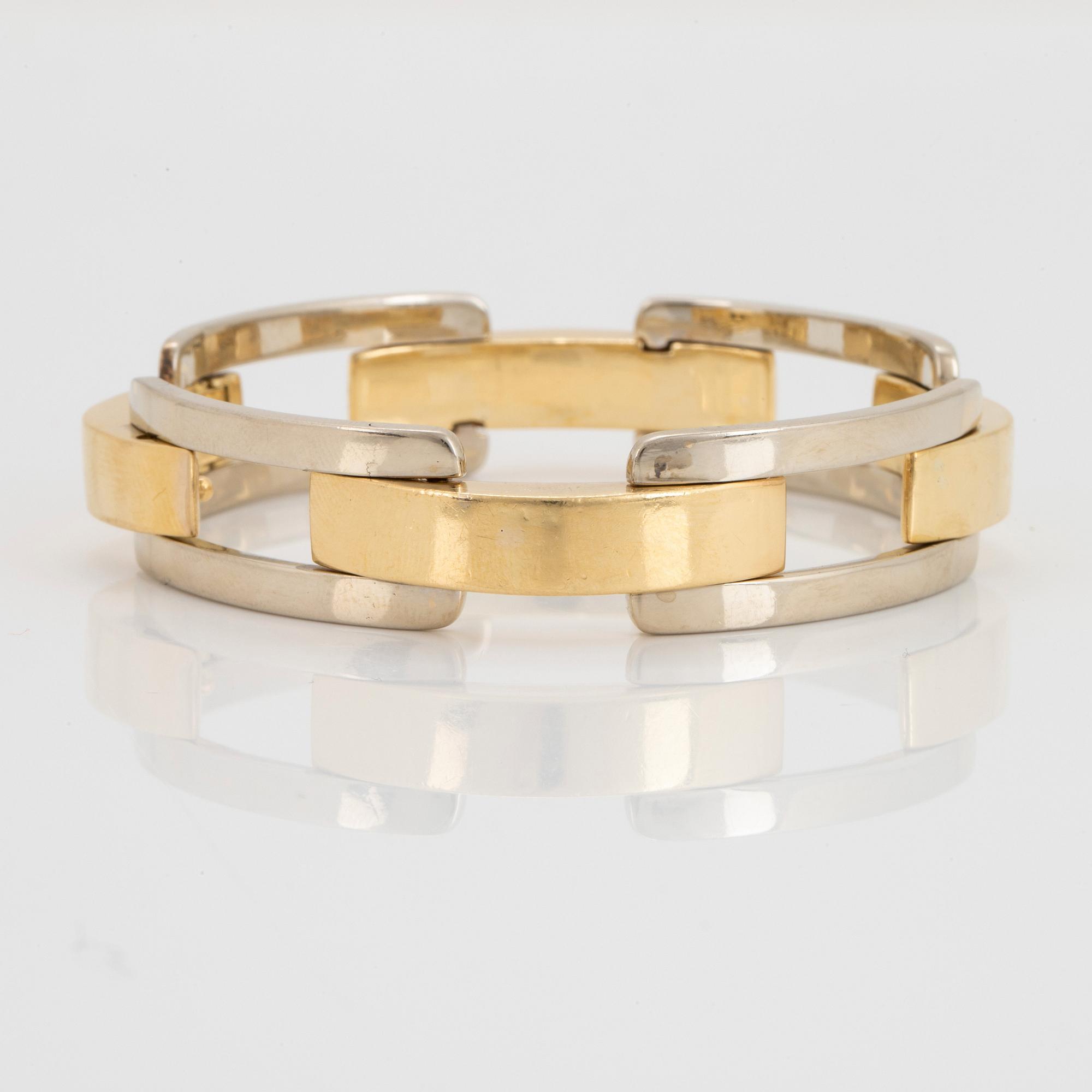Cartier armband 18K guld och vitguld.