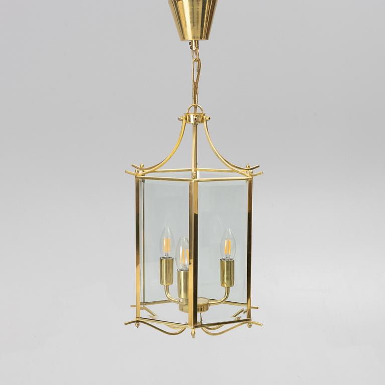 A ceiling lamp, late 20th Century.