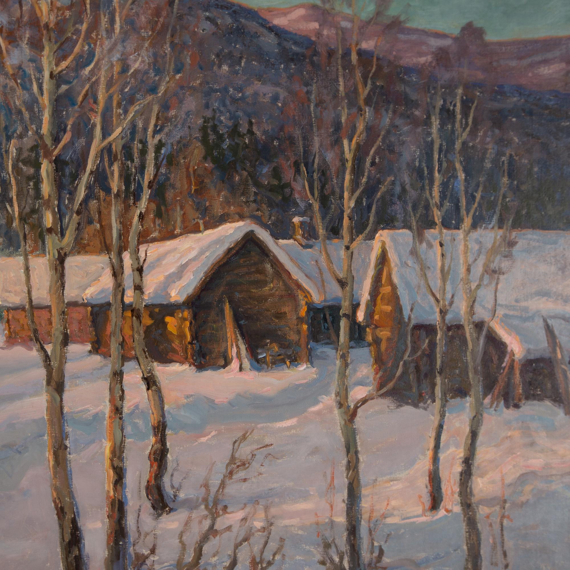 Einar Krüger, olja på duk, signerad.