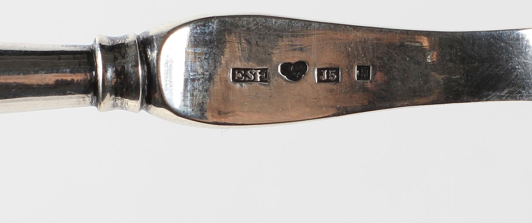 SOPPSLEV, silver, Eric Söderholm, Härnösand, 1863.