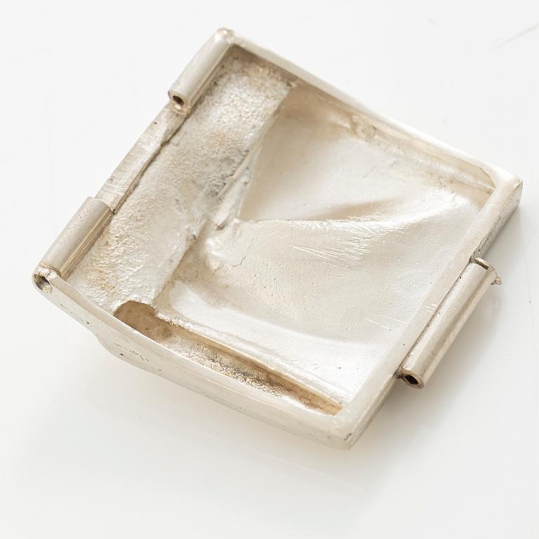 Björn Weckström, “Planetoid Valleys” necklace, sterling silver, Finland, 1973.