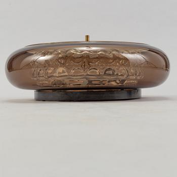 CARL FAGERLUND, plafondlampa, "Bubblan", Orrefors.