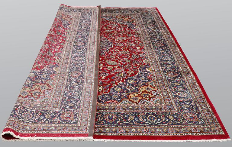 A carpet, Mashad, ca 350 x 250 cm.