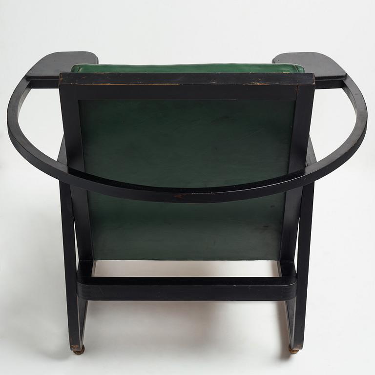 Carl Bergsten, an armchair, by Gemla Leksaksfabrik Diö, for the exhibition in Norrköping Sweden 1906.