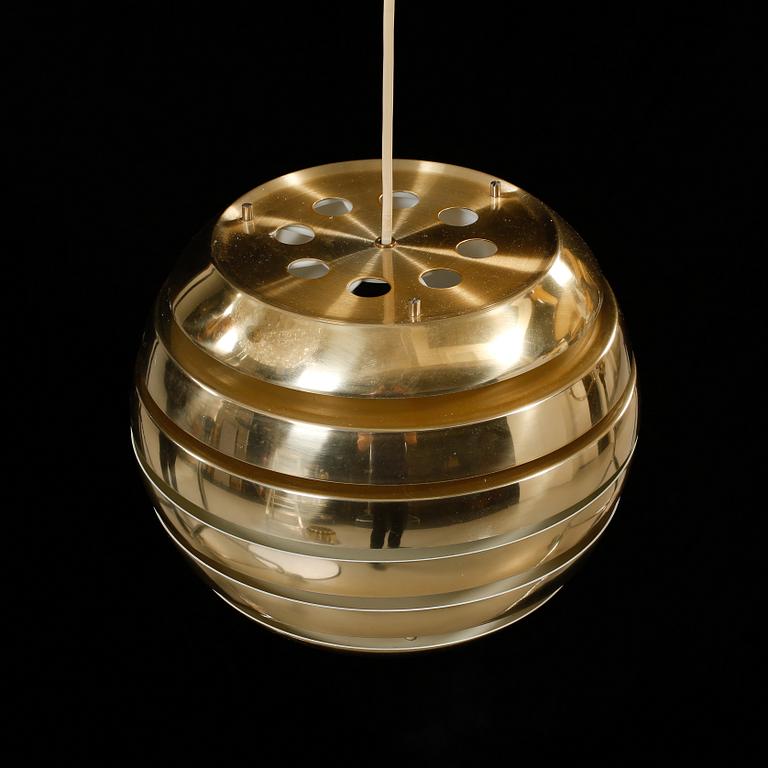 TAKLAMPA, "Le Monde", Carl Thore för Granhaga Metallindustri, 1970-tal, höjd 23 cm.
