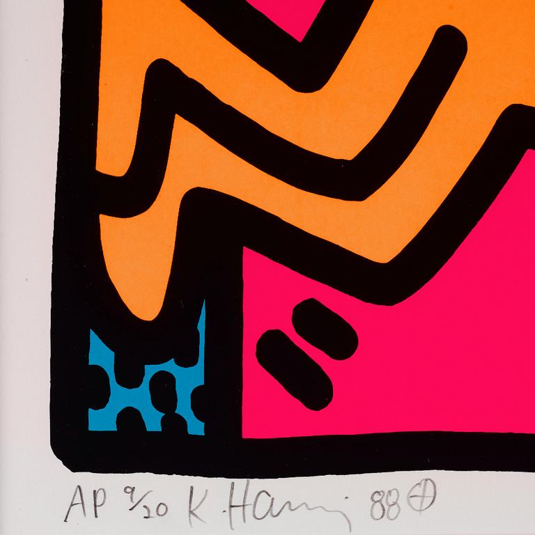 Keith Haring, ”Pop Shop II (B)”.