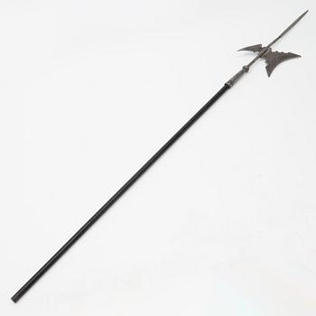 A halberd, probably 19th century.