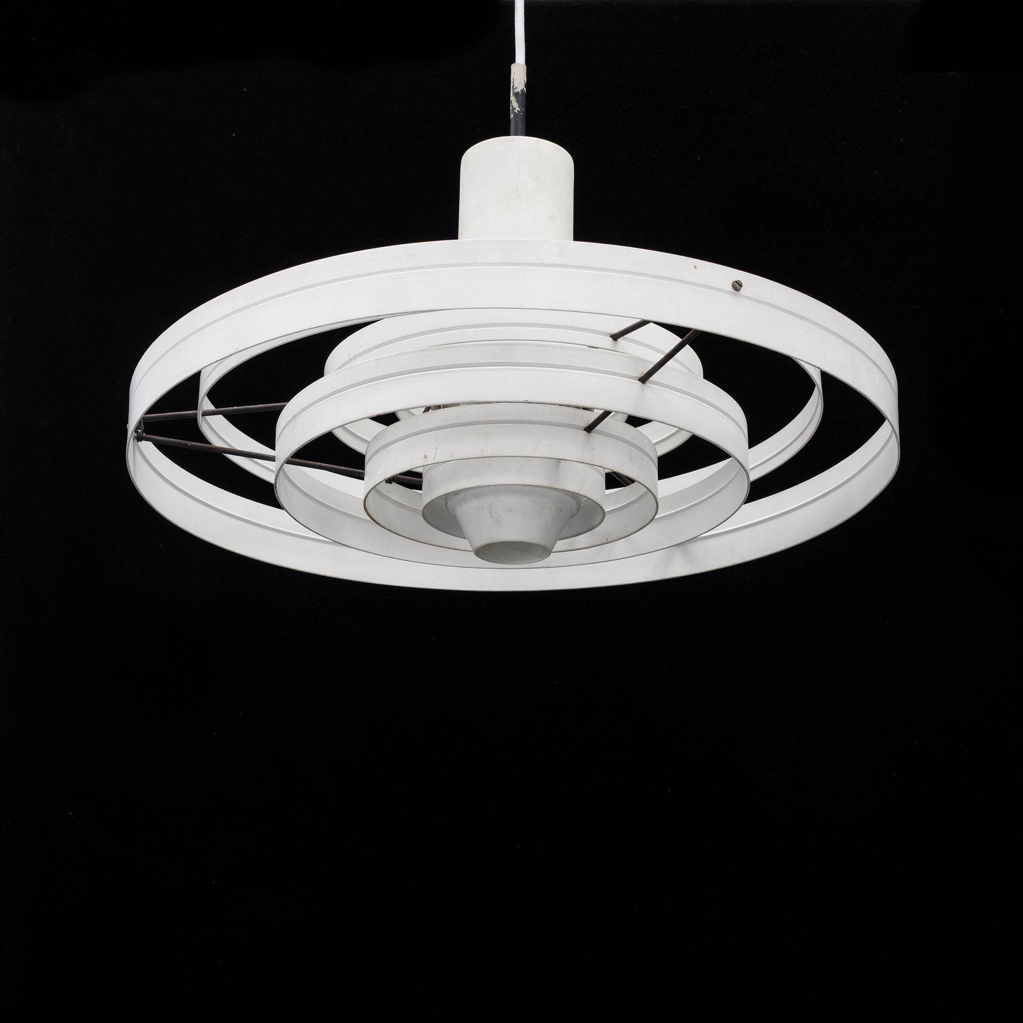 A pair of 'Fibonacci' ceiling lamps by Sophus Frandsen, 1960's.