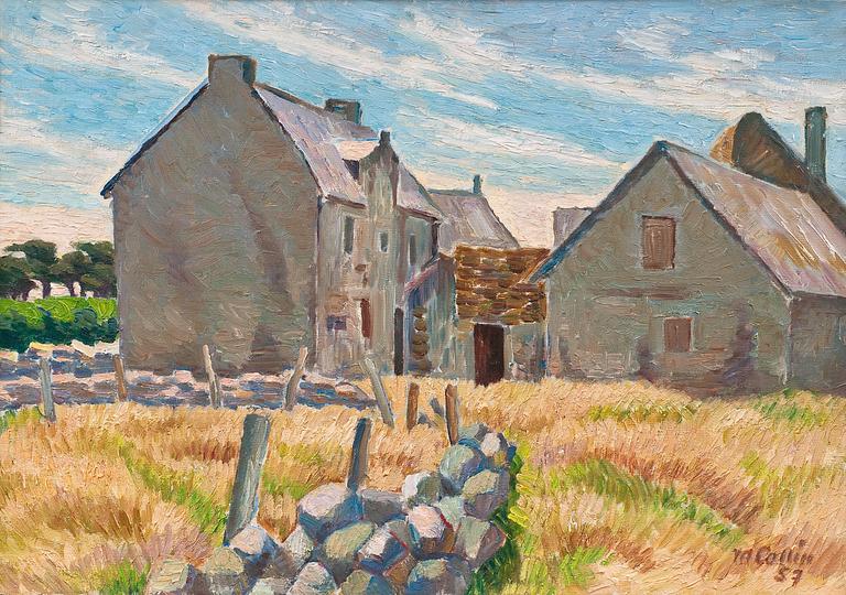 Marcus Collin, "A FARMHOUSE IN BRITTANY".