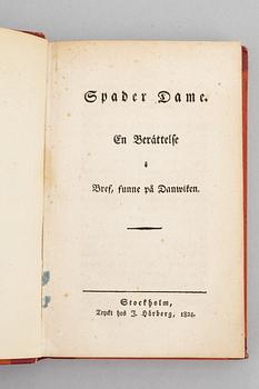 Four volumes of Swedish Literature, 1791-1824.