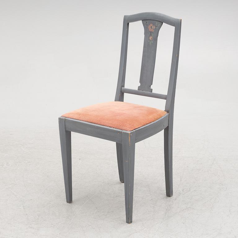 Desk and chair, first half of the 20th century.