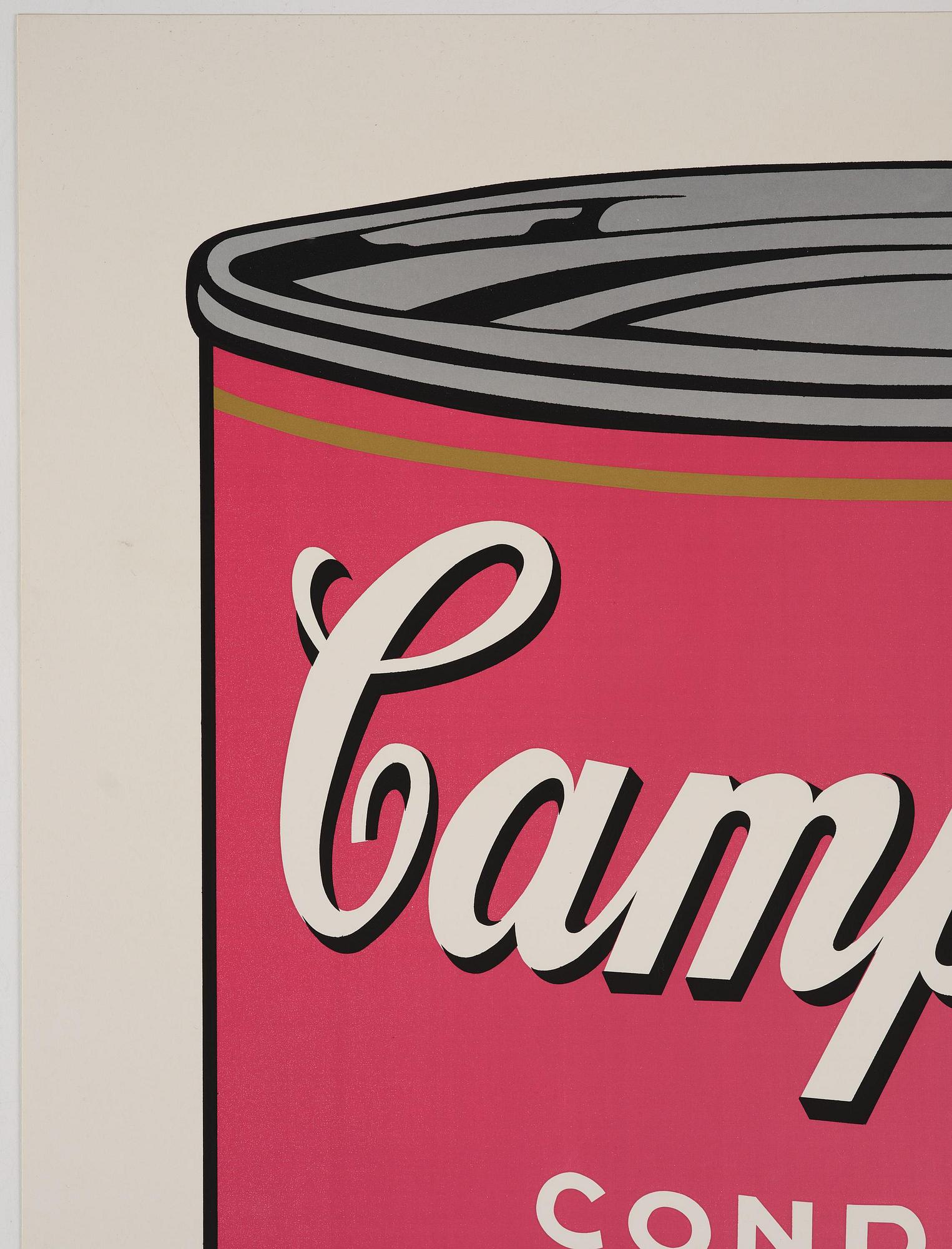 Andy Warhol, "Tomato-Beef Noodle O's", (from: "Campbell's Soup II").