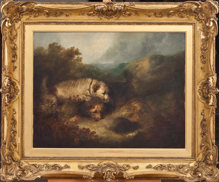 GEORGE ARMFIELD, olja på duk. Signerad o daterad 1869.