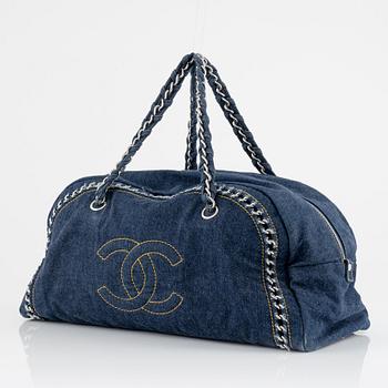 Chanel, a quilted denim handbag, 2005-06.