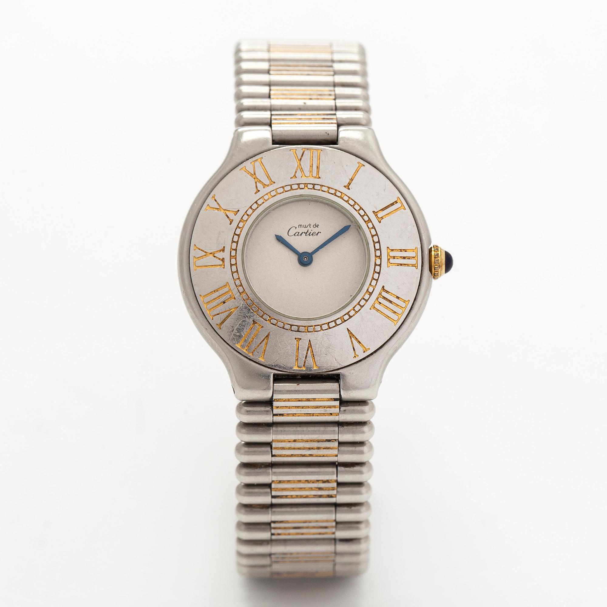 Cartier, Must 21, wristwatch, 31 mm.