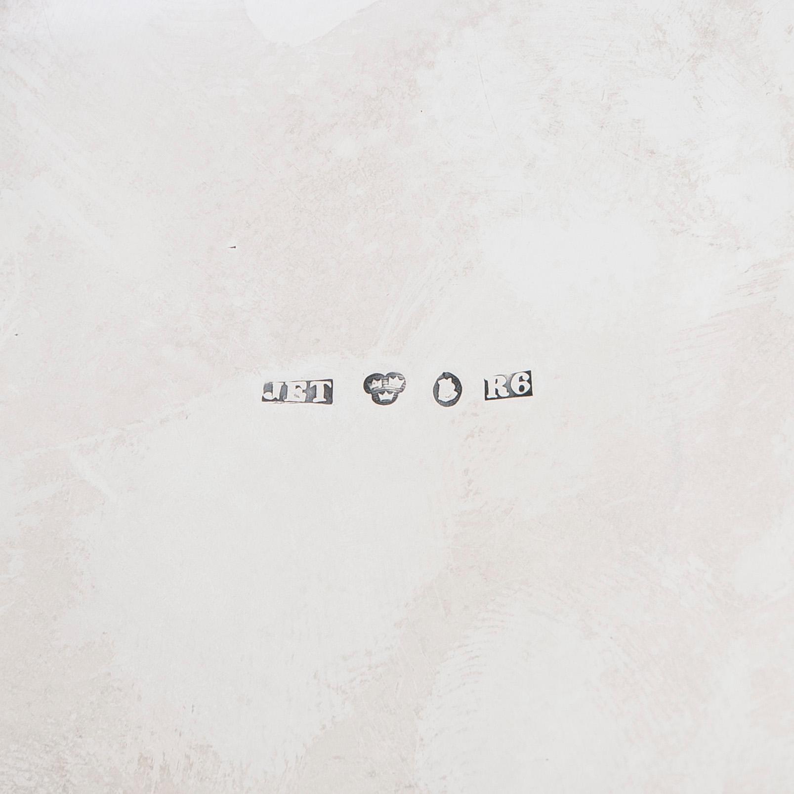 Jacob Engelberth Torsk, sockerskålar, ett par, silver, Stockholm 1895.