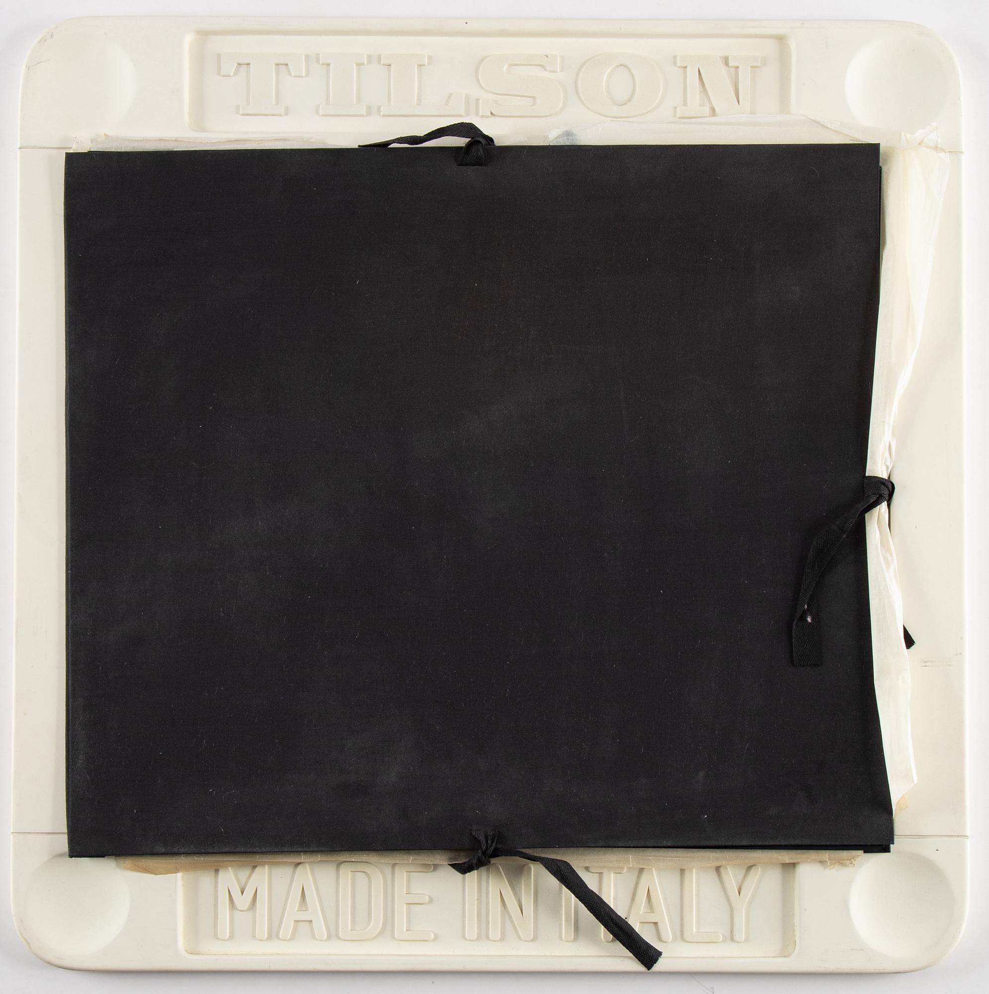 Joe Tilson, färgserigrafier och résin, 5 st, 1968, signerade 7/40.