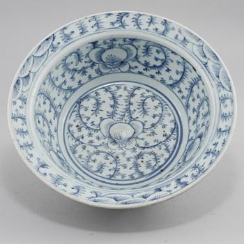 TVÄTTFAT/SKÅL, porslin, Kina, 1800-talets slut.