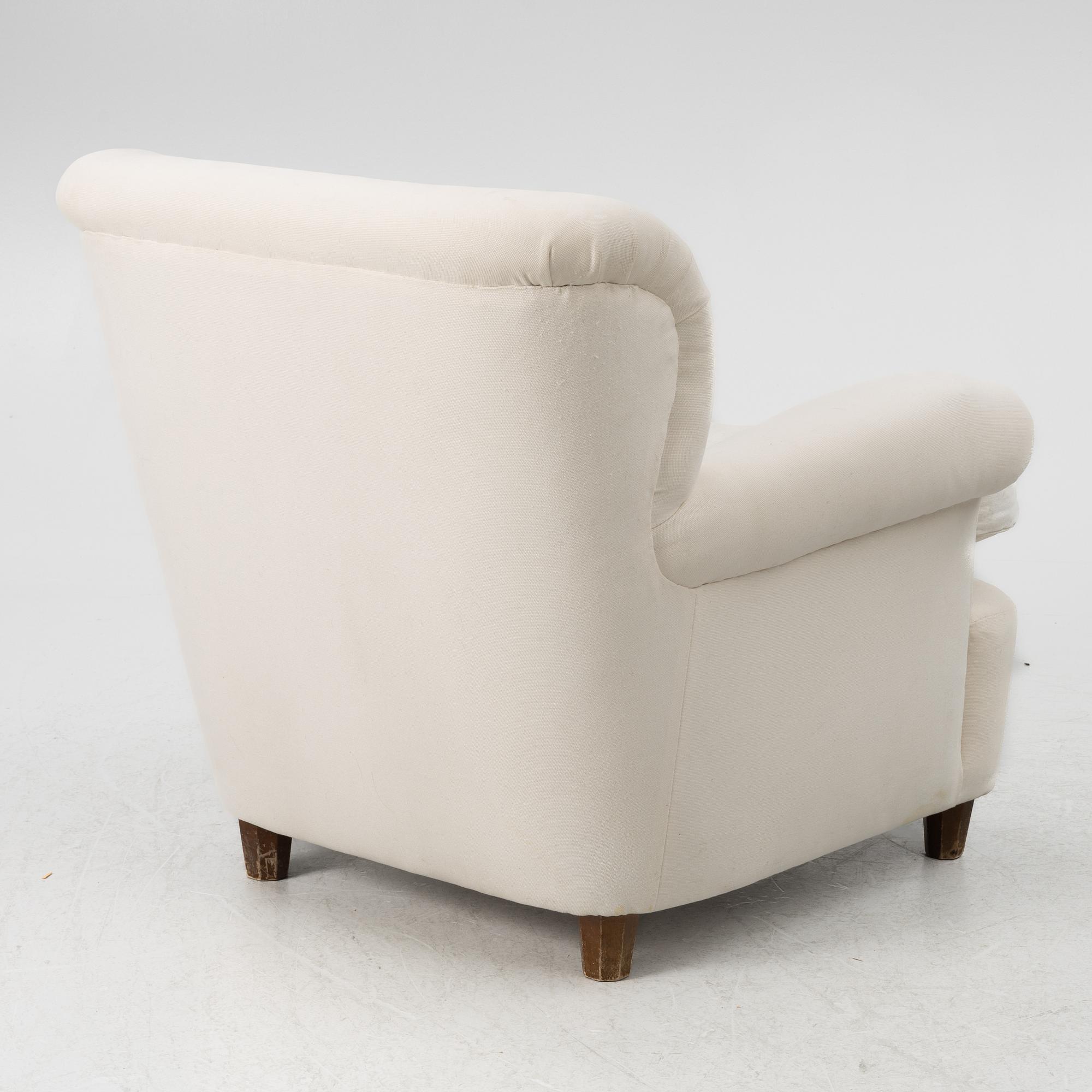 Josef Frank, fåtölj, modell 336, Firma Svenskt Tenn.