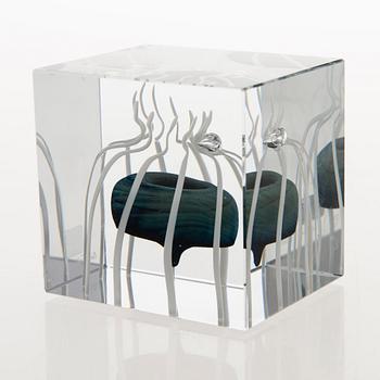 工芸品  oiva toikka Annual Cube 1991 Nuutajarvi x Iittala Oiva Toikka Annual Cube 1990 LTD to