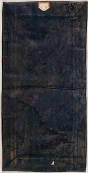 Seven Chinese textiles, 20th century.