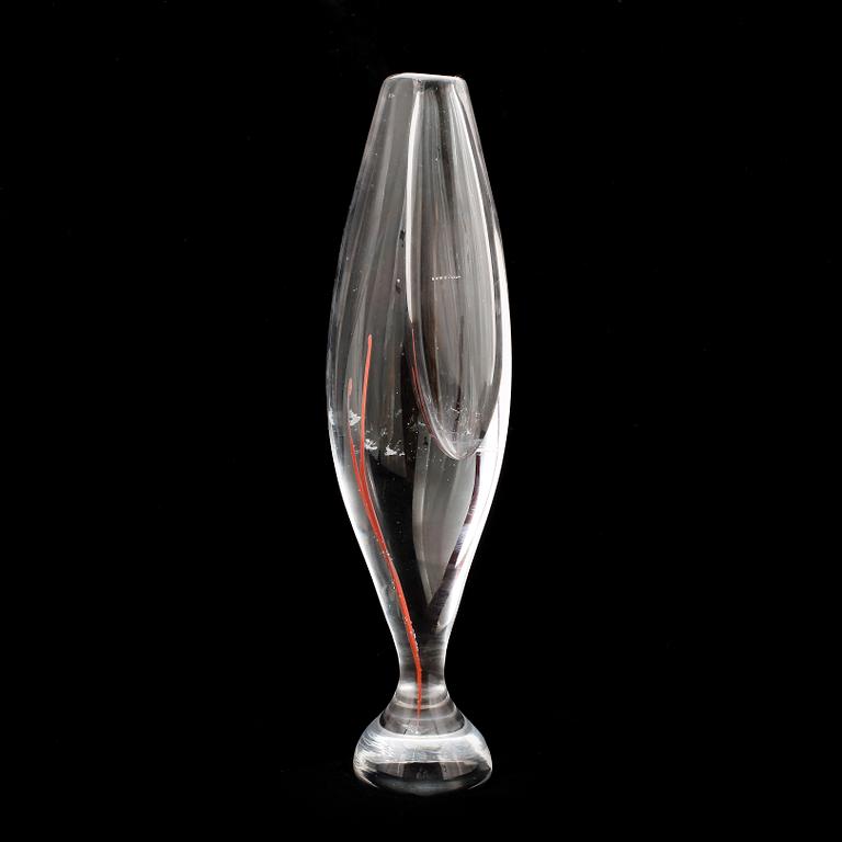 VAS, glas Vicke Lindstrand, Kosta, signerad Kosta.