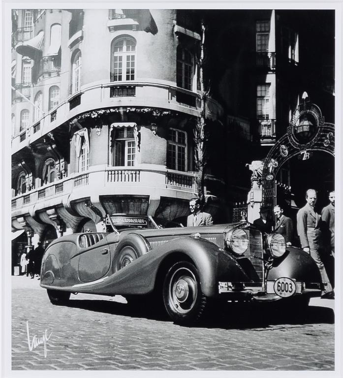 Åke Lange, "Mercedes Benz Strandvägen 7b".