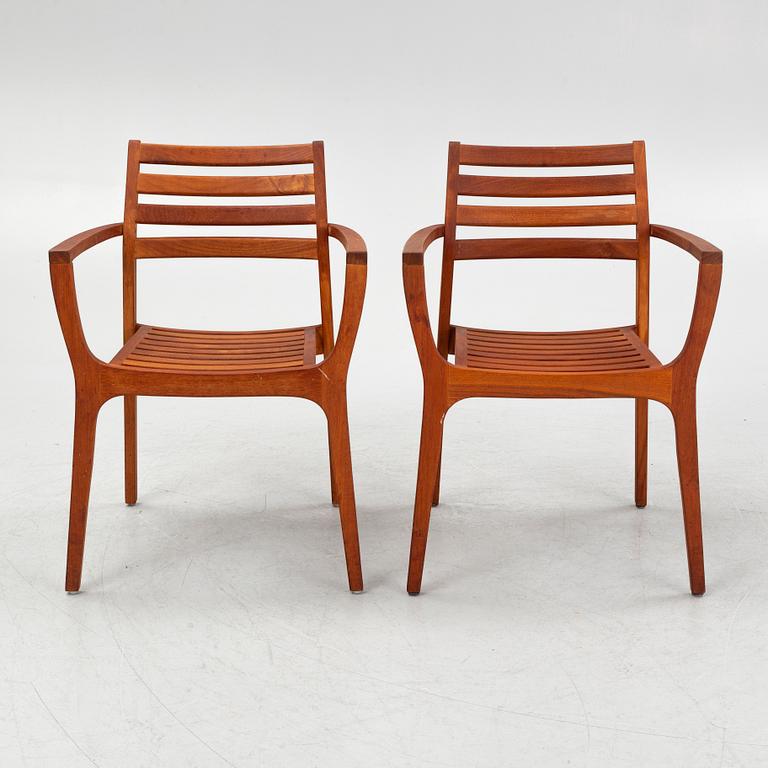 Jakob Berg, a set of five garden chairs, Jutlandia.