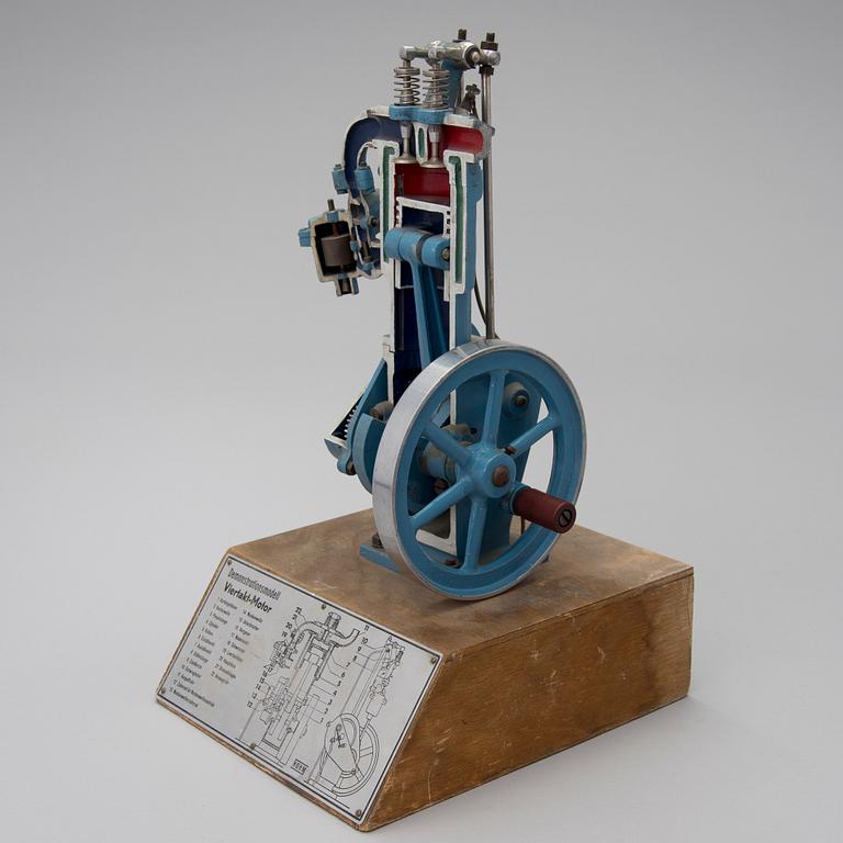 UNDERVISNINGSMODELL, Werner Degener Lehrmittel GmbH, Hannover, Tyskland 1950/60-tal.