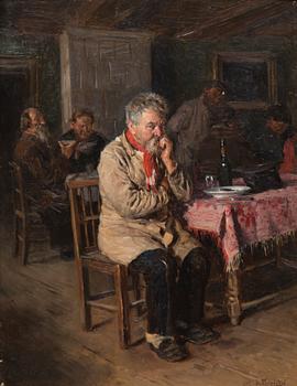 VLADIMIR MAKOVSKI, PÅ RESTAURANGEN.